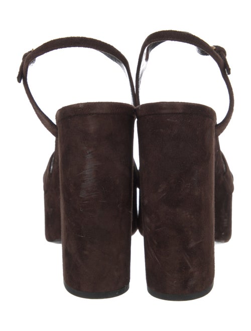 Saint Laurent Suede Sandals