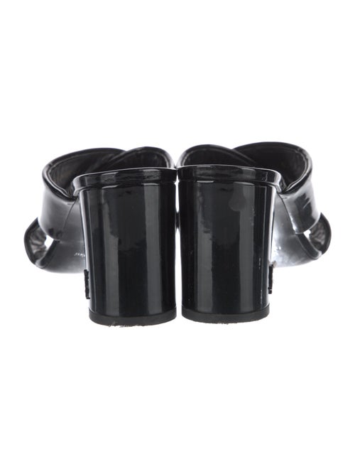 Saint Laurent Patent Leather Slides