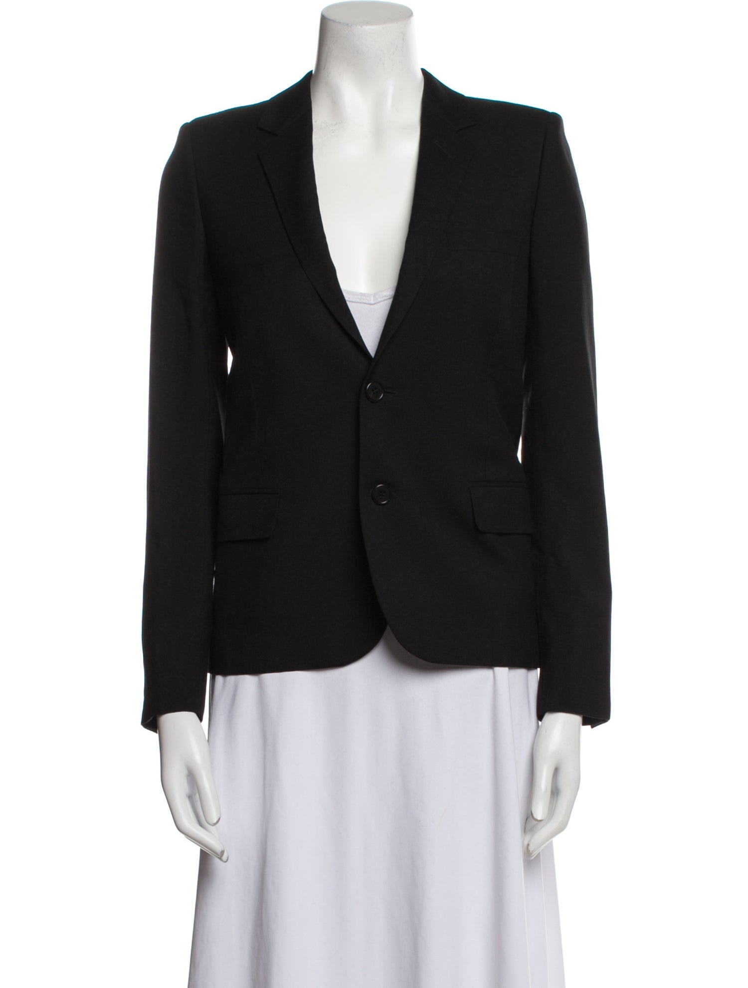 Saint Laurent Virgin Wool Blazer