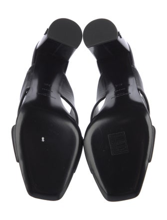 Saint Laurent Leather Slides