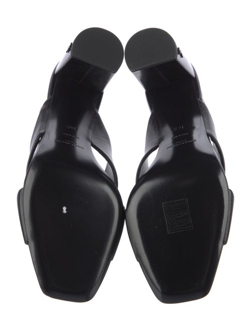 Saint Laurent Leather Slides