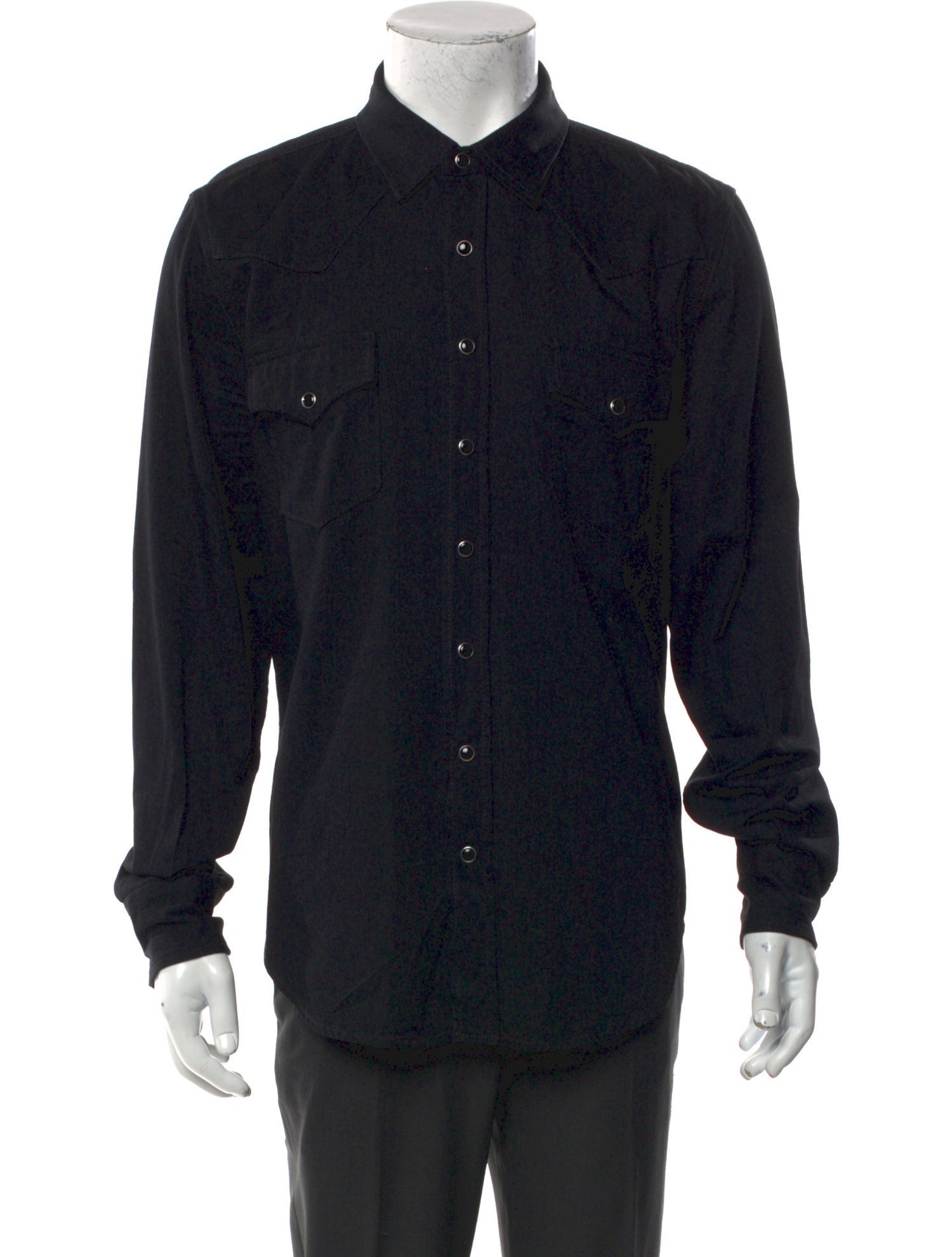 Saint Laurent 2022 Long Sleeve Dress Shirt