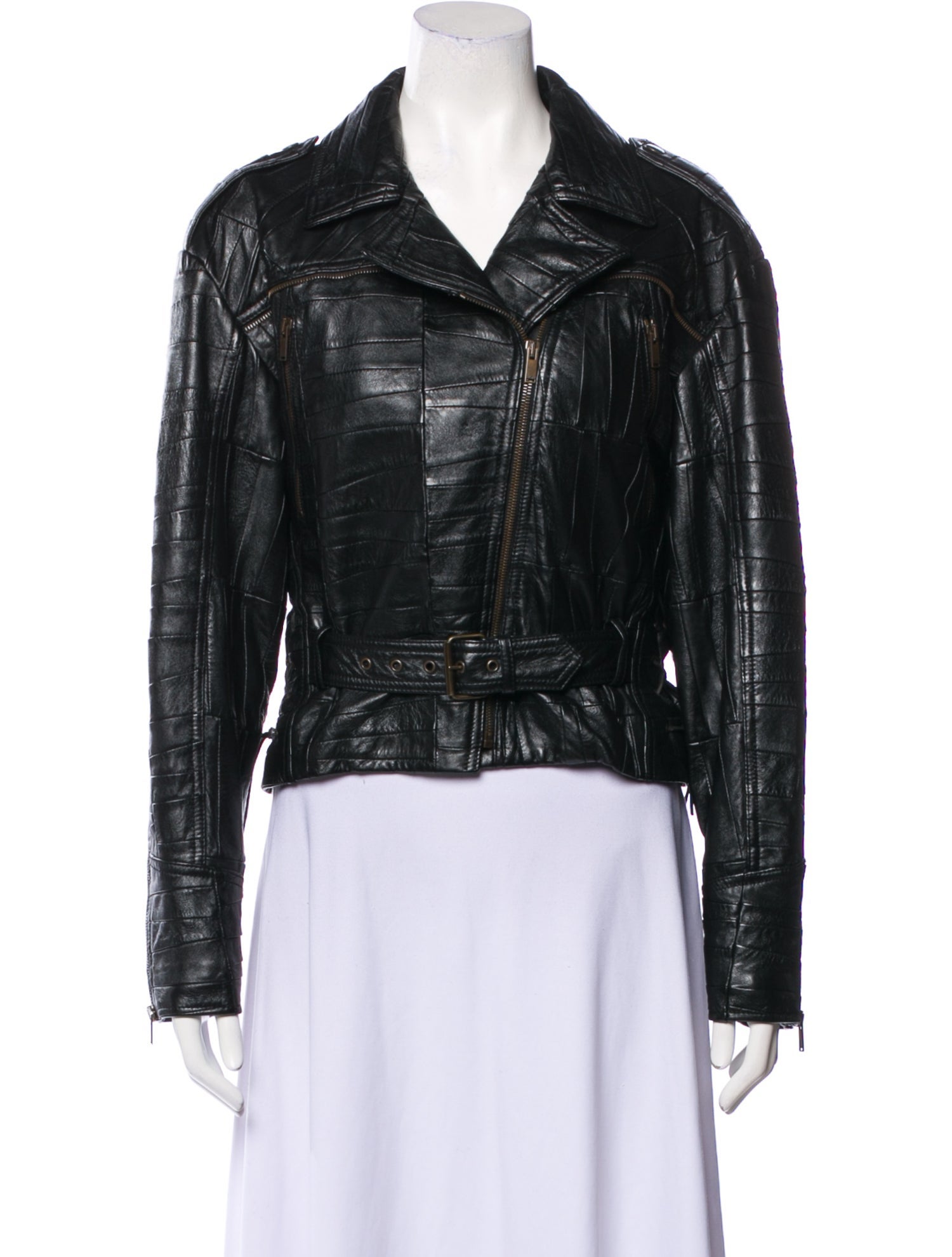 Saint Laurent Leather Biker Jacket