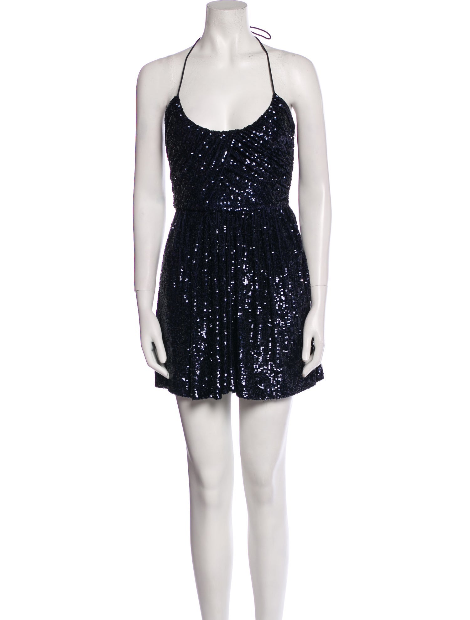 Saint Laurent Sequin Mini Dress