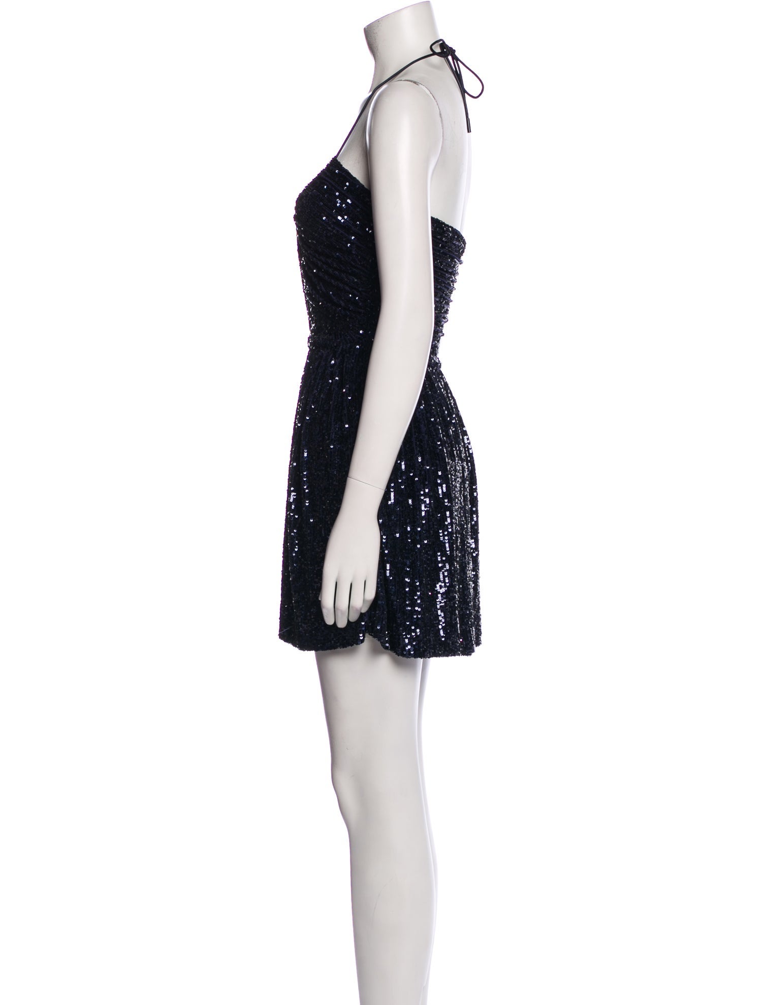 Saint Laurent Sequin Mini Dress