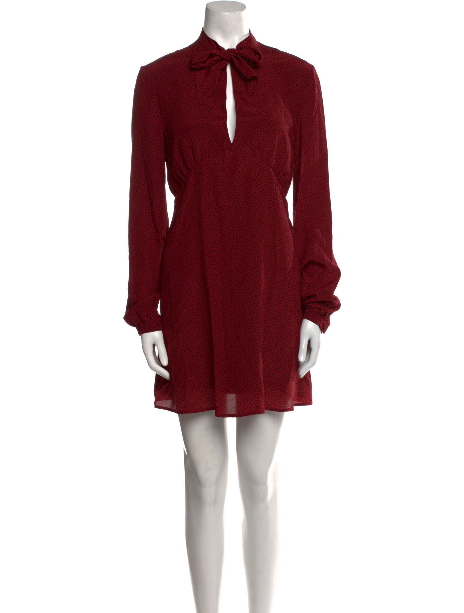 Saint Laurent Silk Mini Dress w/ Tags