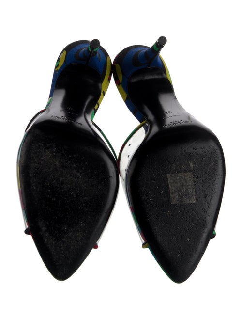 Saint Laurent PVC Printed Slides