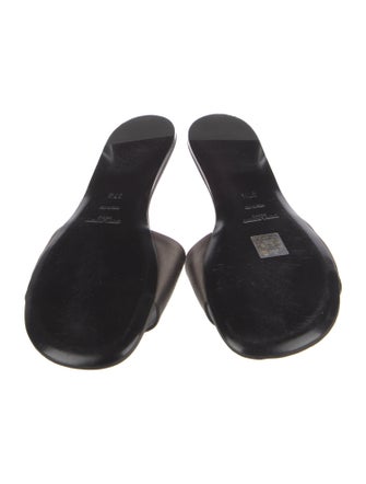 Saint Laurent Satin Slides