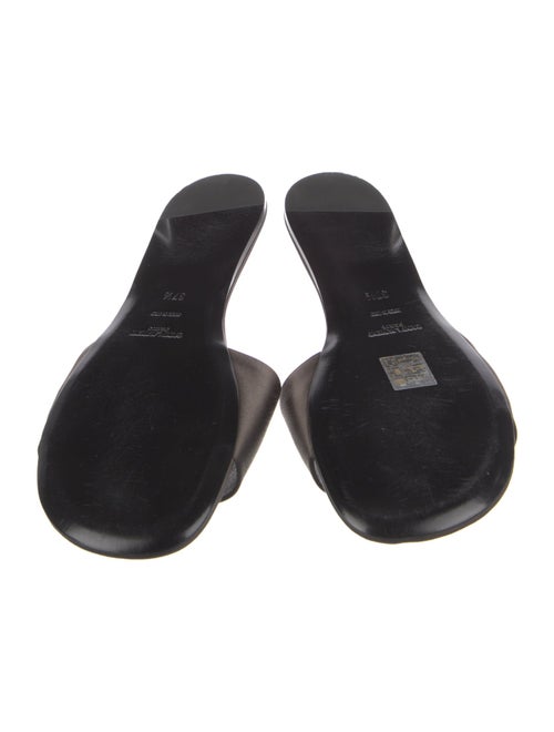 Saint Laurent Satin Slides
