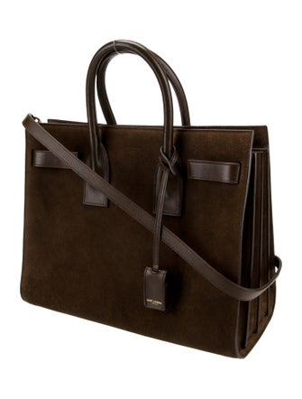 Saint Laurent Suede Sac De Jour Small