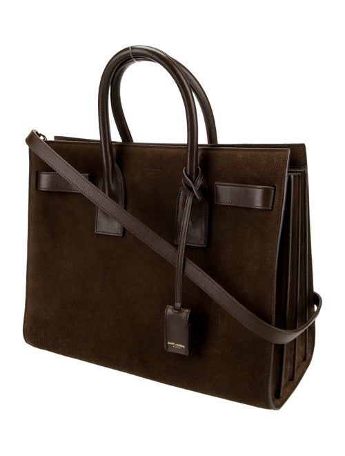 Saint Laurent Suede Sac De Jour Small