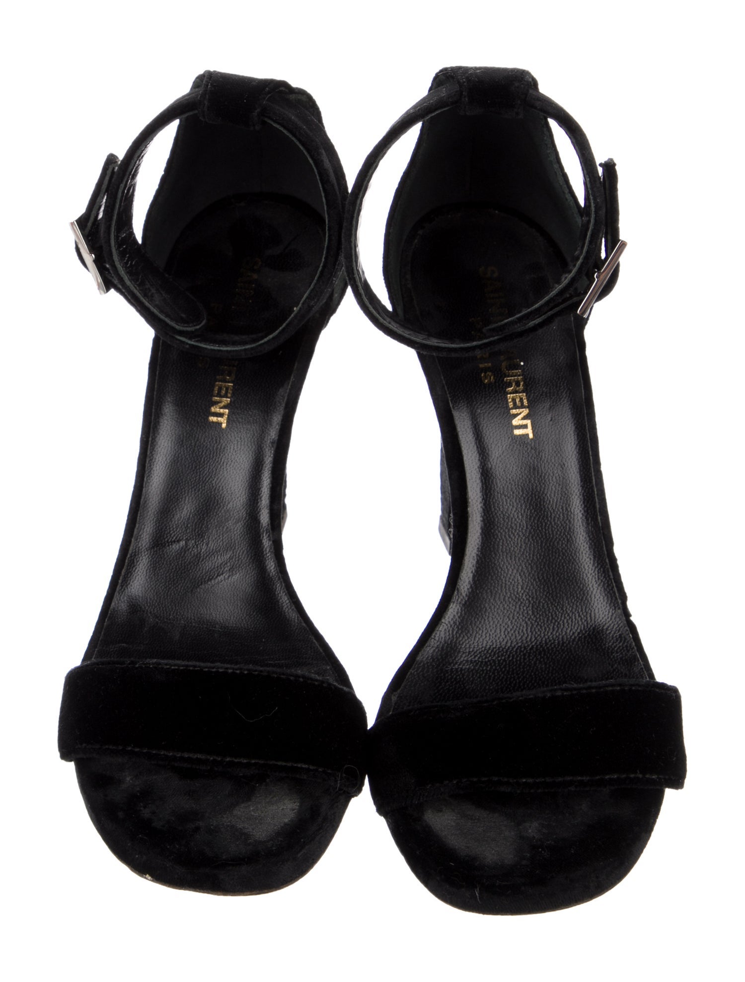 Saint Laurent Suede D'Orsay Pumps
