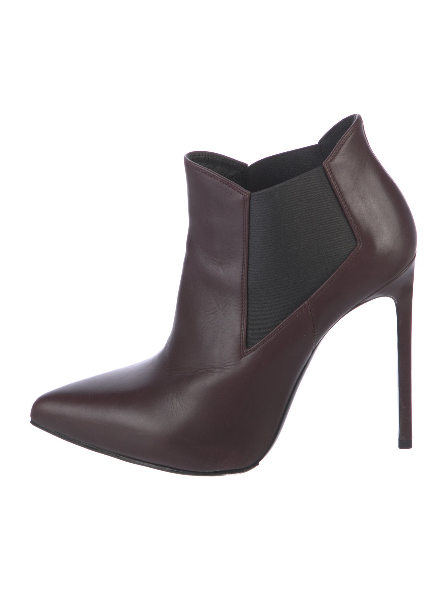 Saint Laurent Leather Chelsea Boots