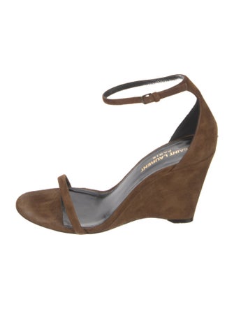 Saint Laurent Suede Sandals