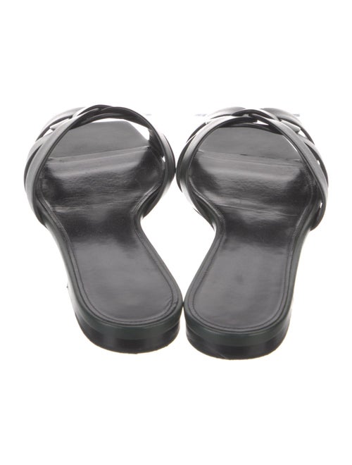 Saint Laurent Leather Slides