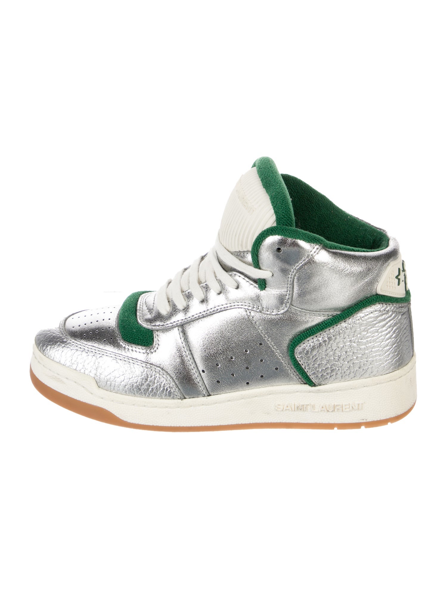 Saint Laurent Leather Sneakers