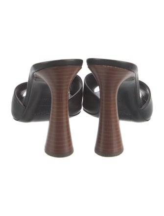 Saint Laurent Leather Slides