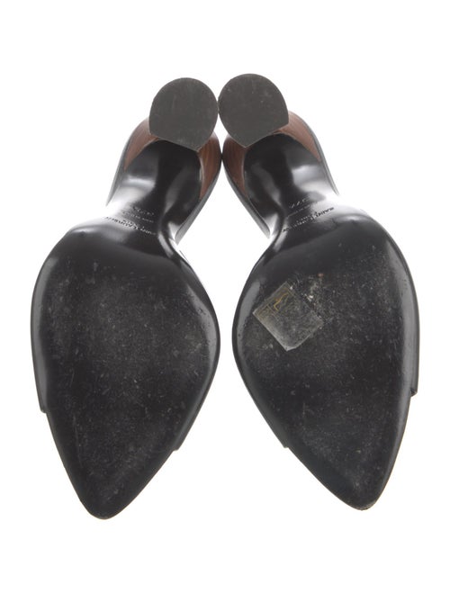Saint Laurent Leather Slides