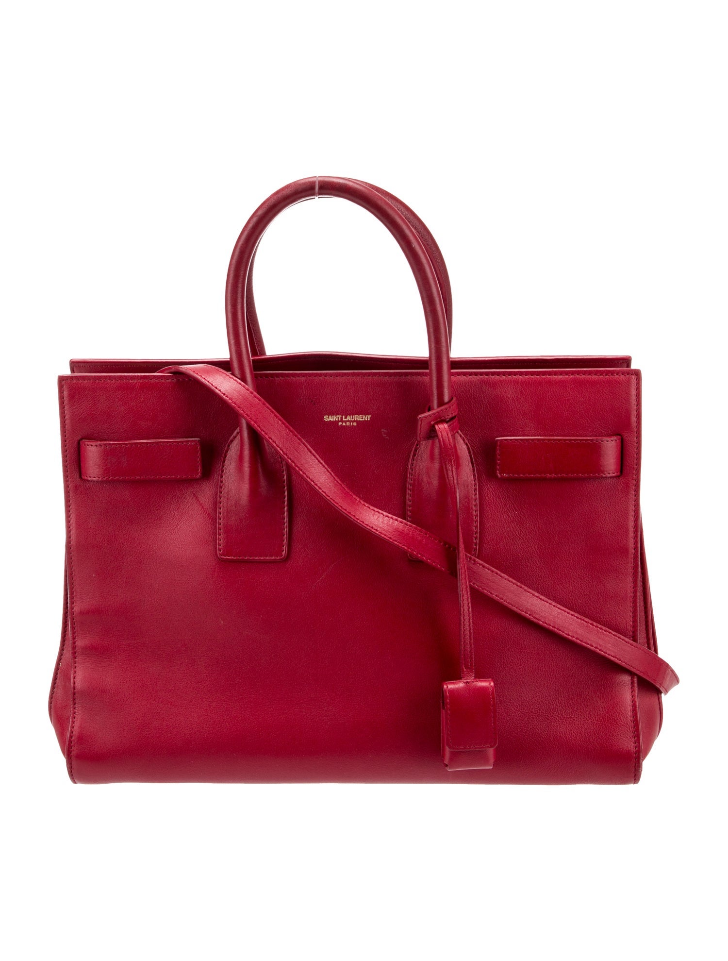 Saint Laurent Leather Sac De Jour Small