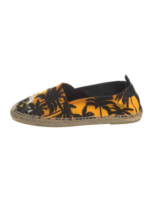 Saint Laurent Canvas Printed Espadrilles
