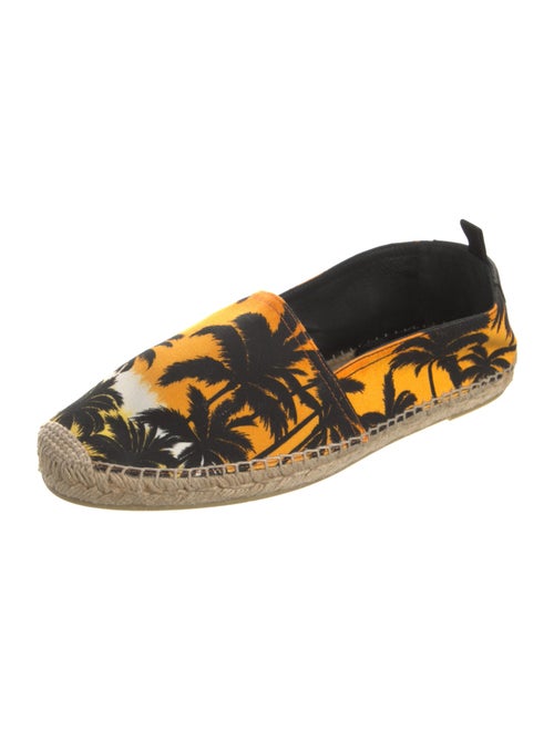Saint Laurent Canvas Printed Espadrilles