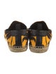 Saint Laurent Canvas Printed Espadrilles