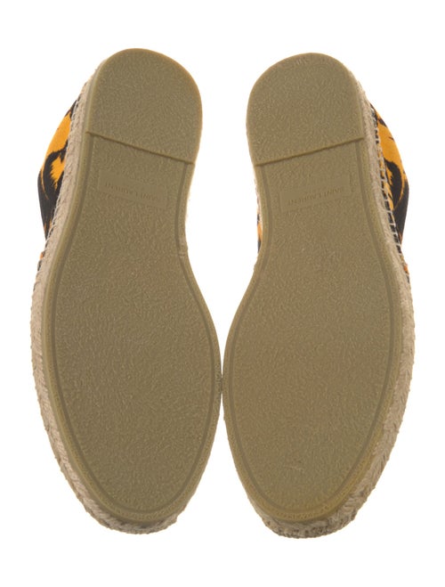 Saint Laurent Canvas Printed Espadrilles