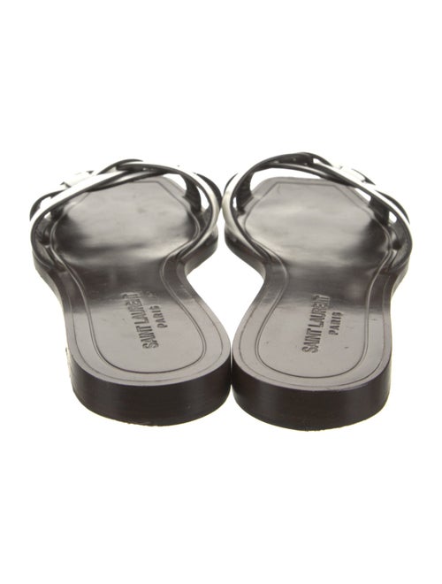 Saint Laurent Leather Slides