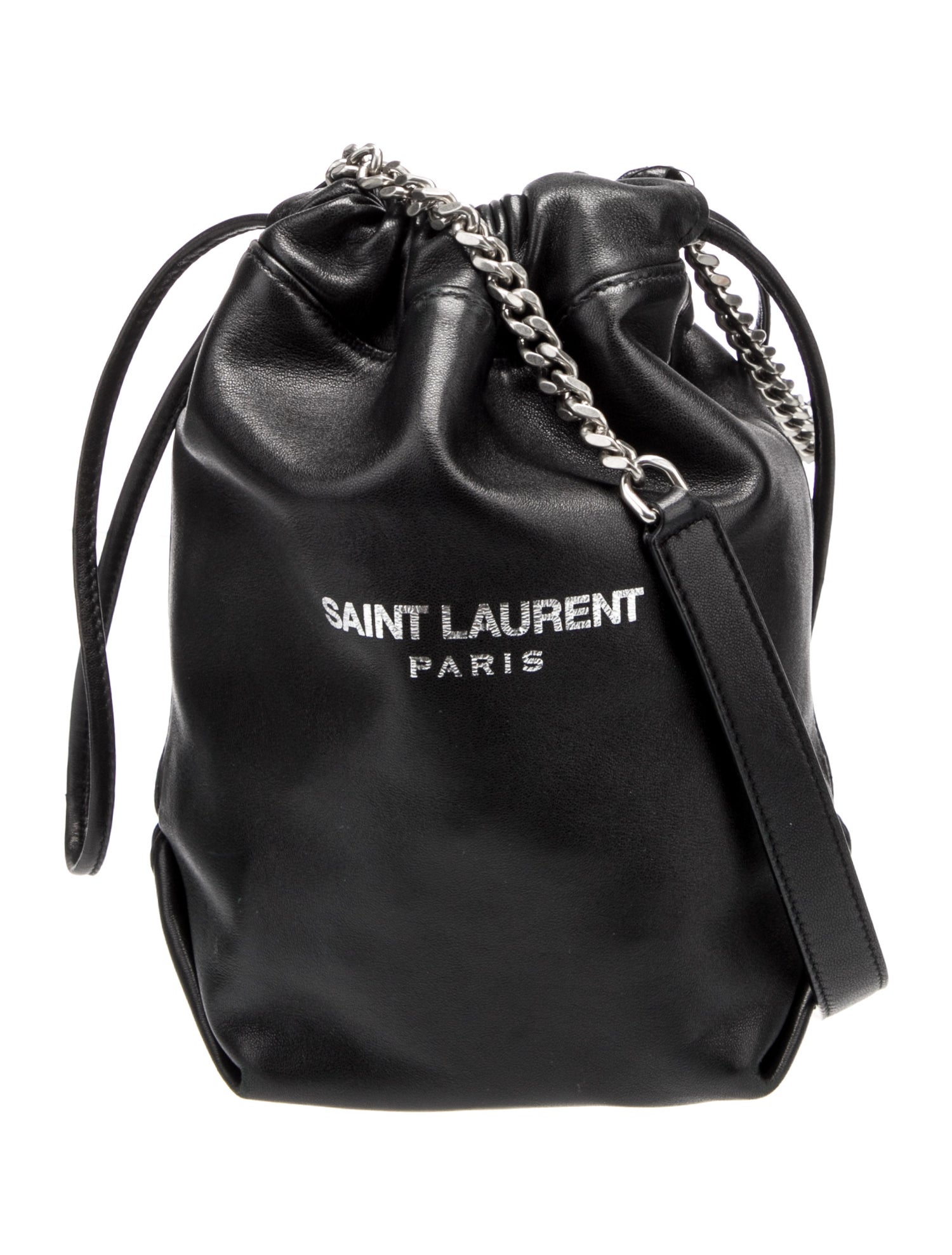 Saint Laurent Leather Teddy Mini