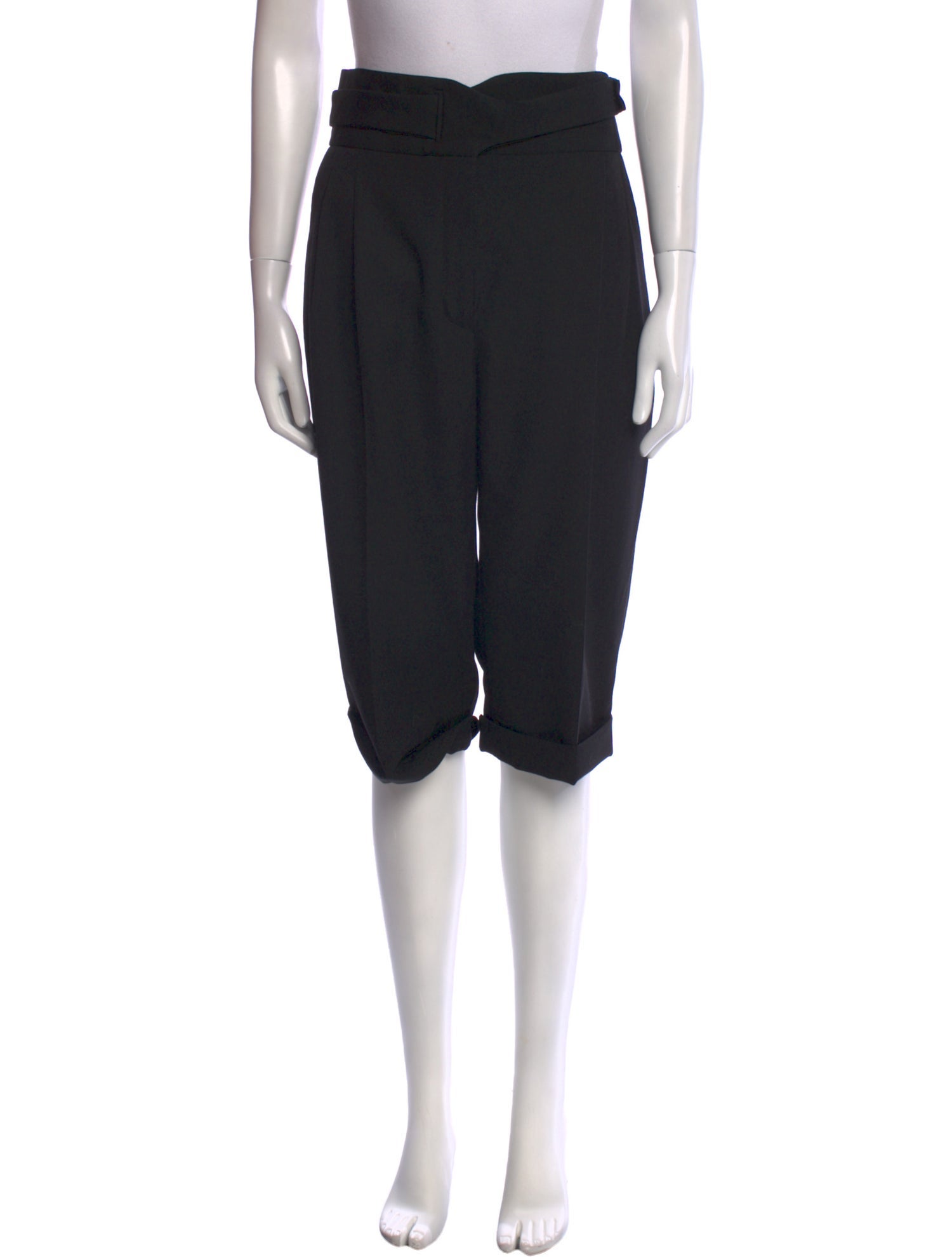 Saint Laurent Wool Knee-Length Shorts