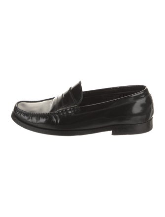 Saint Laurent Leather Loafers