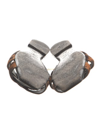 Saint Laurent Ponyhair Animal Print Slides