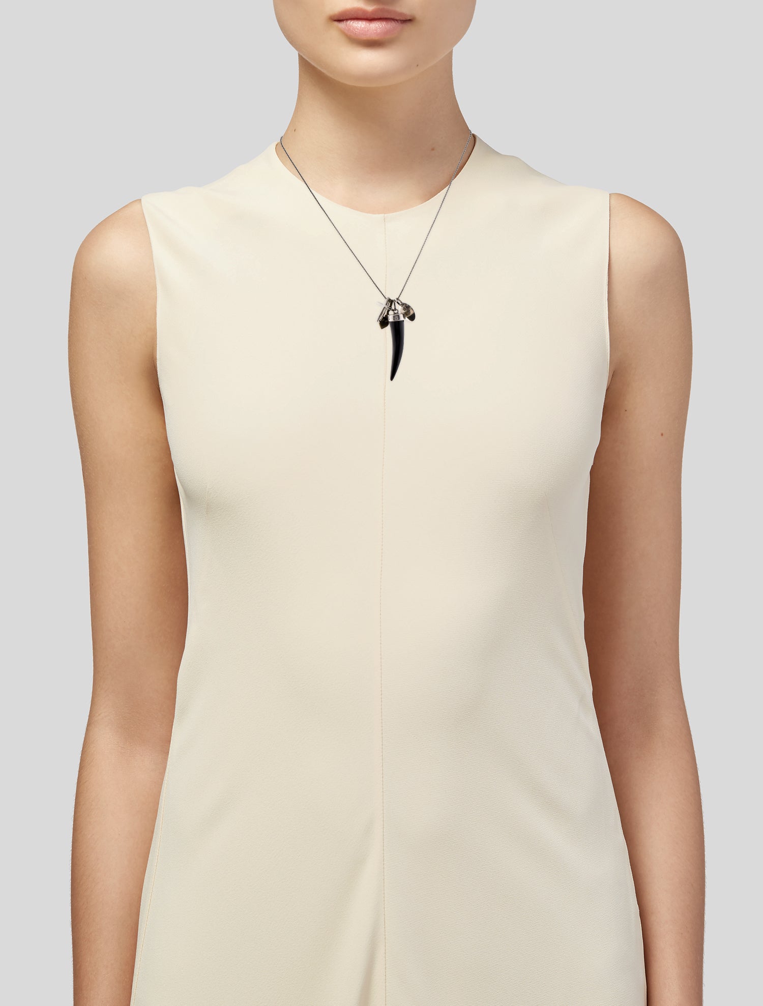 Saint Laurent Multicharm Pendant Necklace