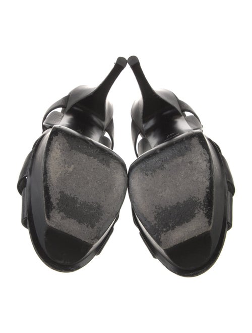 Saint Laurent Leather T-Strap Sandals