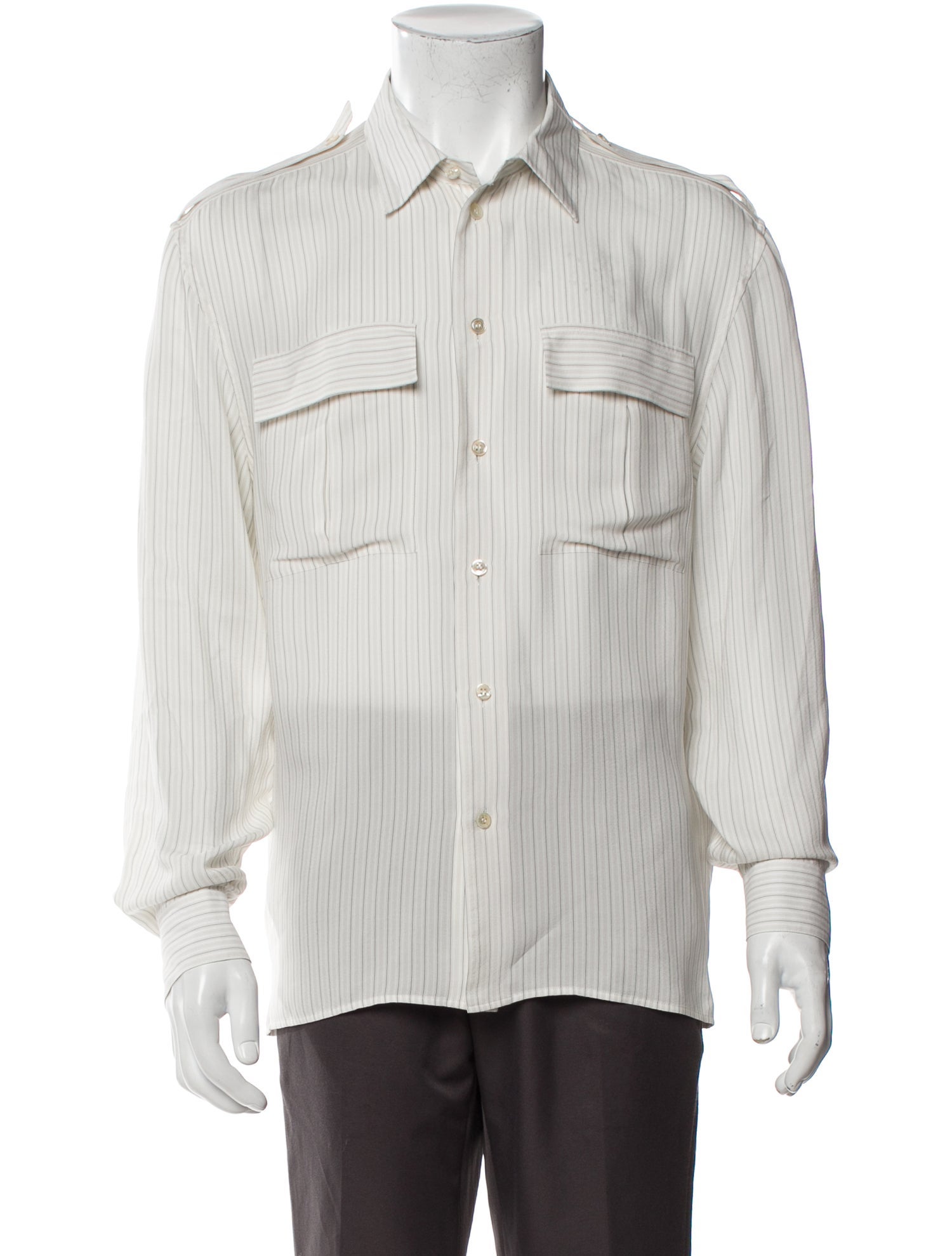 Saint Laurent 2023 Silk Shirt