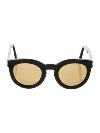 Saint Laurent Round Tinted Sunglasses