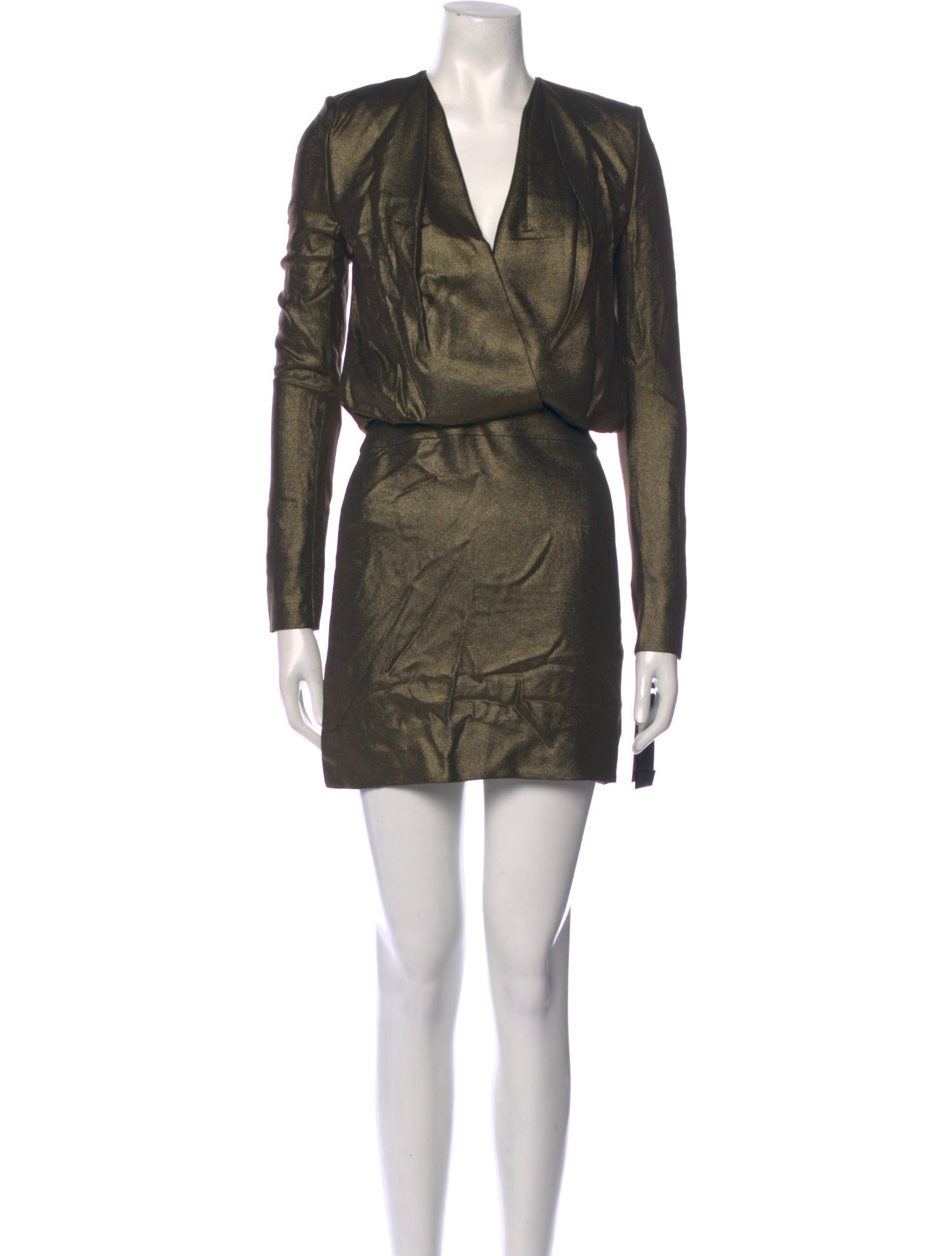 Saint Laurent Silk Mini Dress