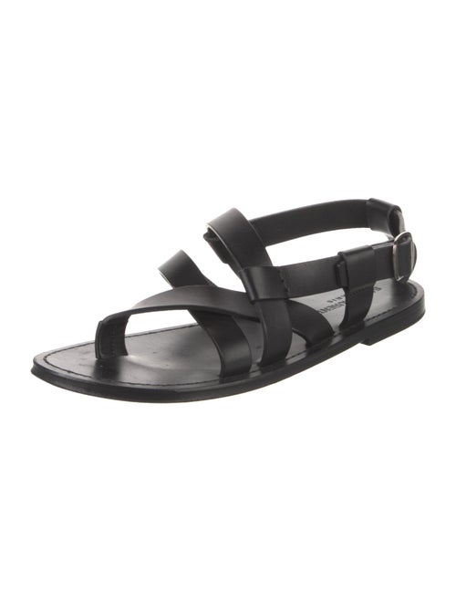 Saint Laurent Leather Slingback Sandals