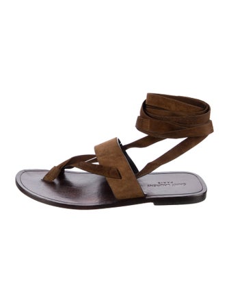 Saint Laurent Suede Sandals