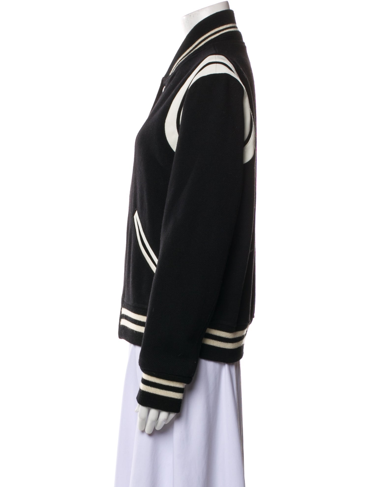 Saint Laurent 2015 Wool Varsity Jacket