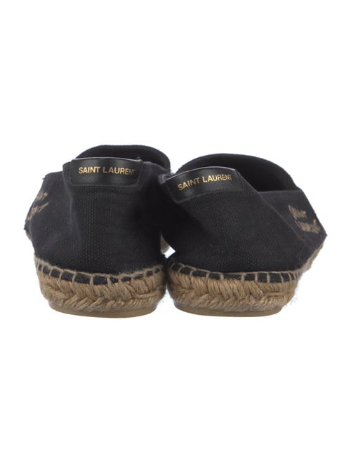 Saint Laurent Canvas Graphic Print Espadrilles