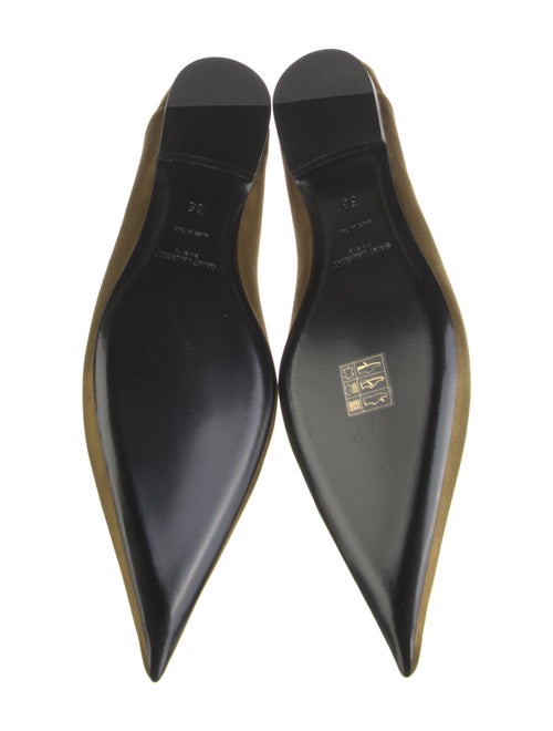 Saint Laurent Satin Flats