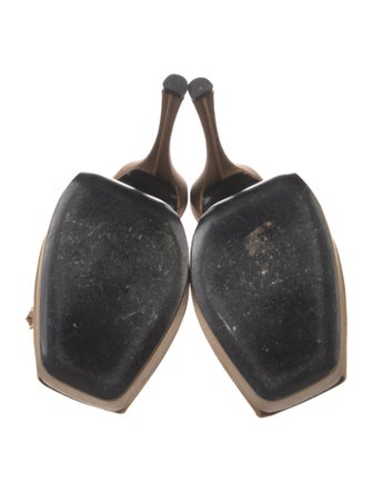 Saint Laurent Suede Cutout Accent Sandals