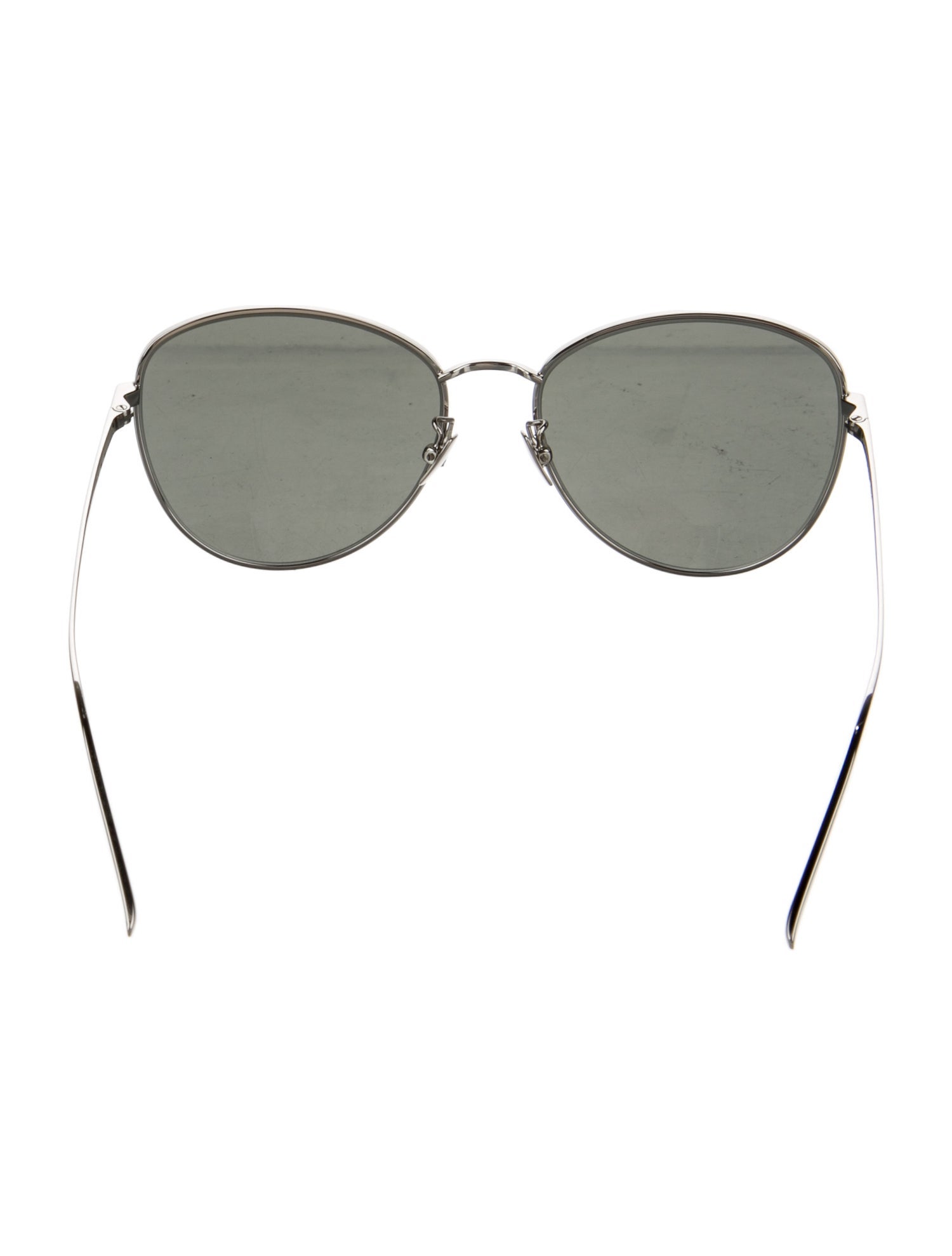 Saint Laurent Round Tinted Sunglasses