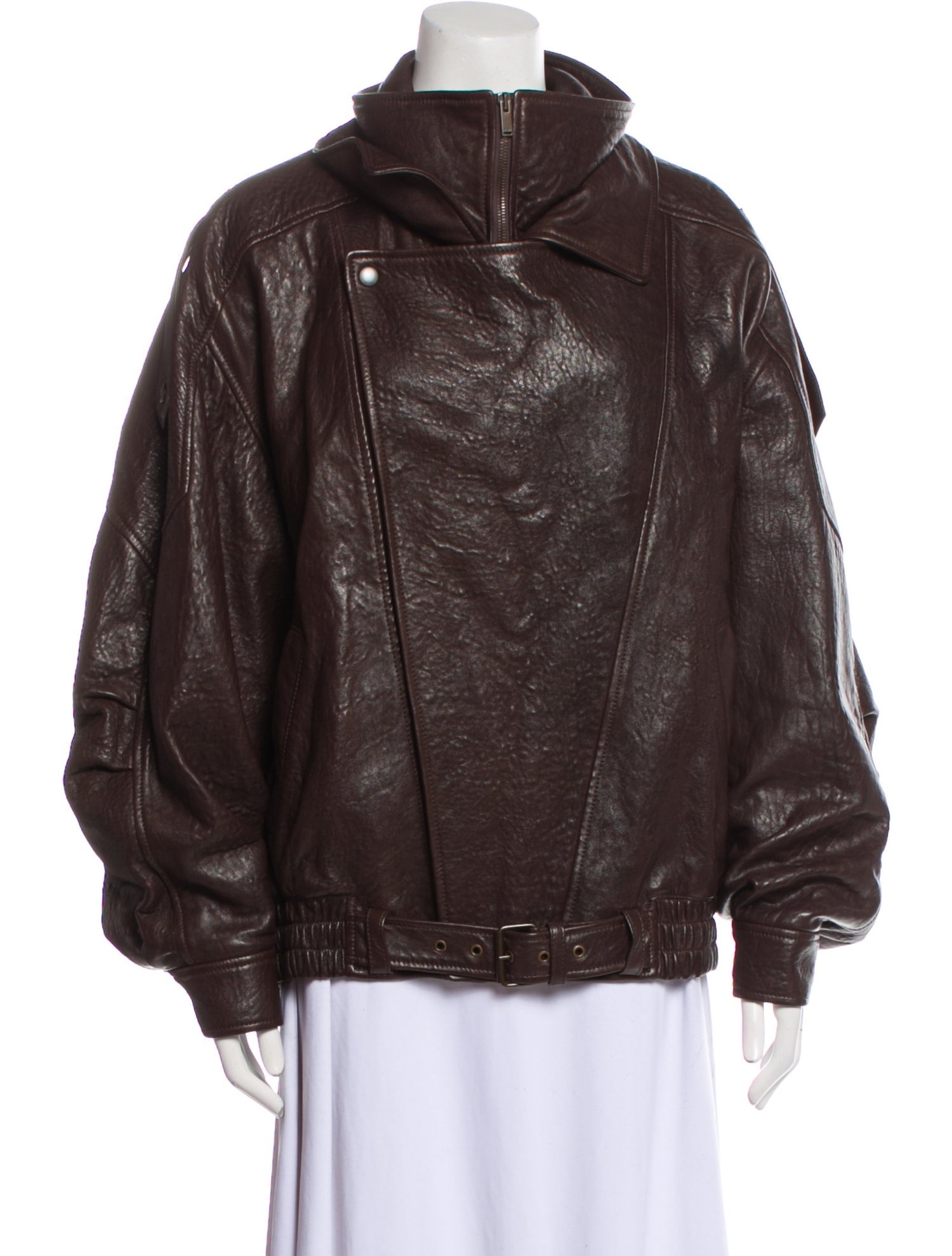 Saint Laurent Lambskin Bomber Jacket