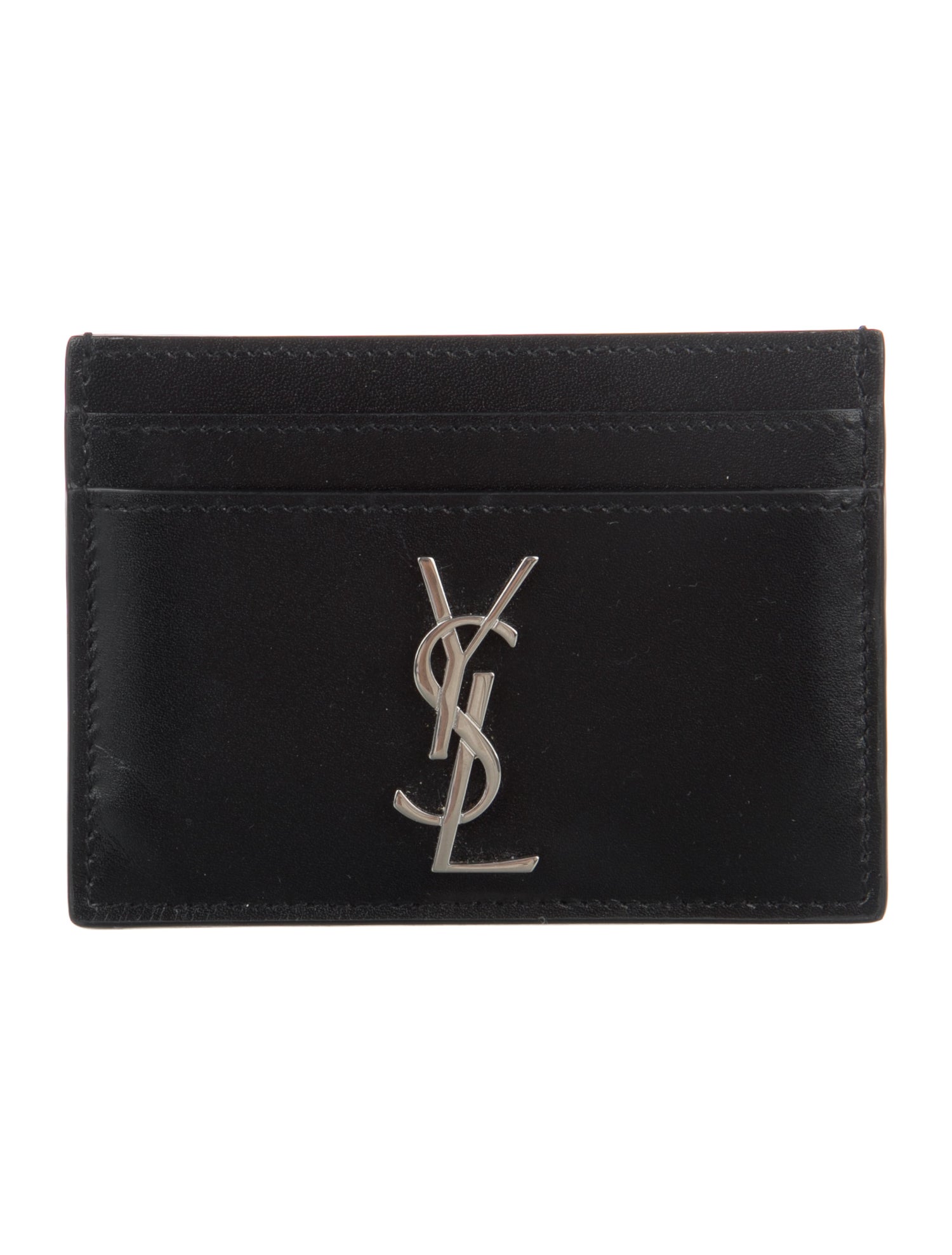 Saint Laurent 2023 Leather Card Holder