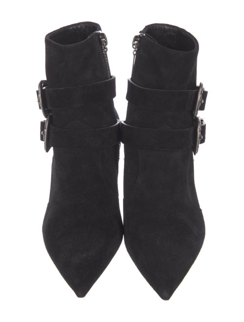 Saint Laurent Suede Sock Boots