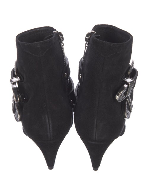 Saint Laurent Suede Sock Boots