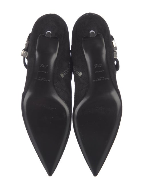 Saint Laurent Suede Sock Boots