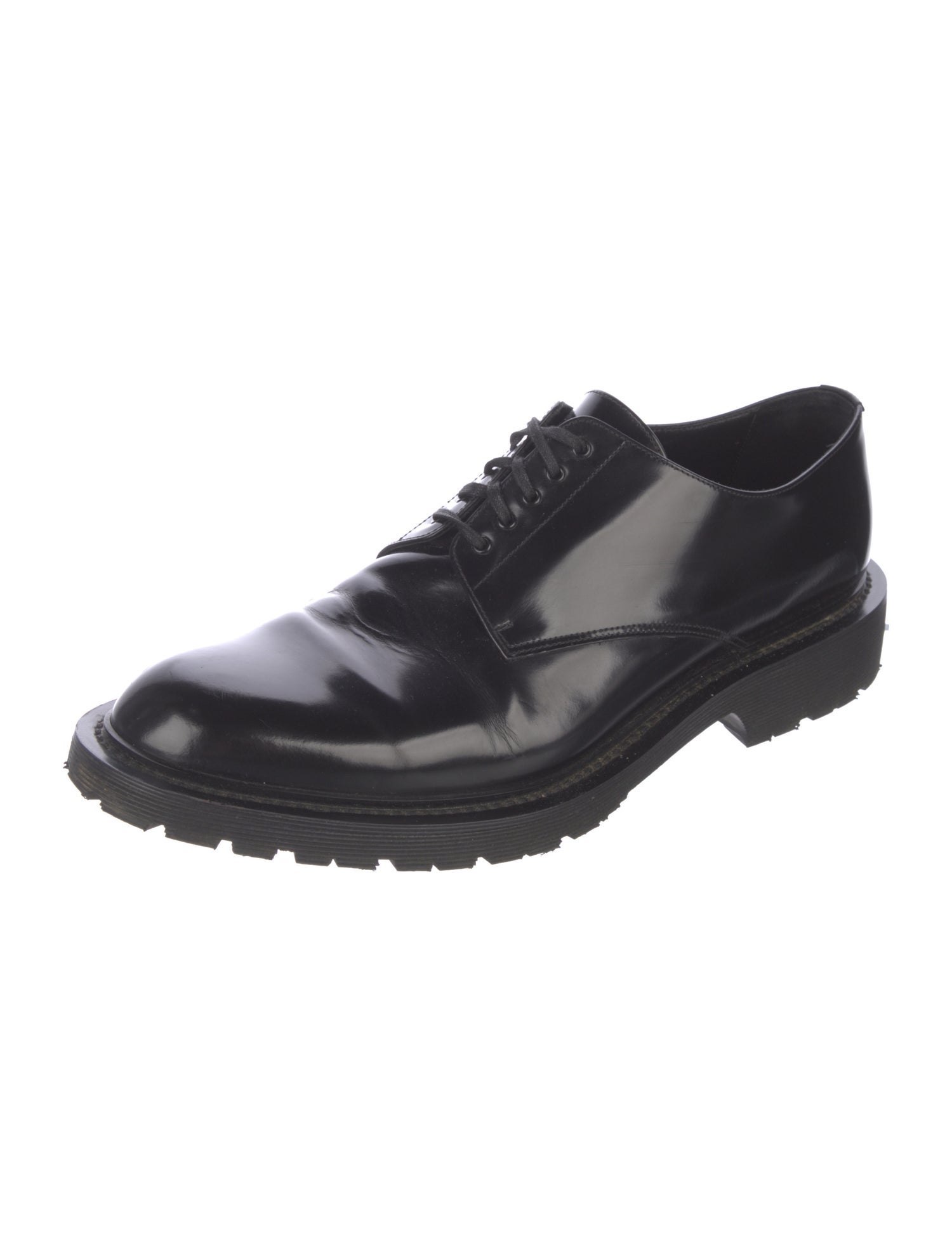 Saint Laurent Leather Derby Shoes